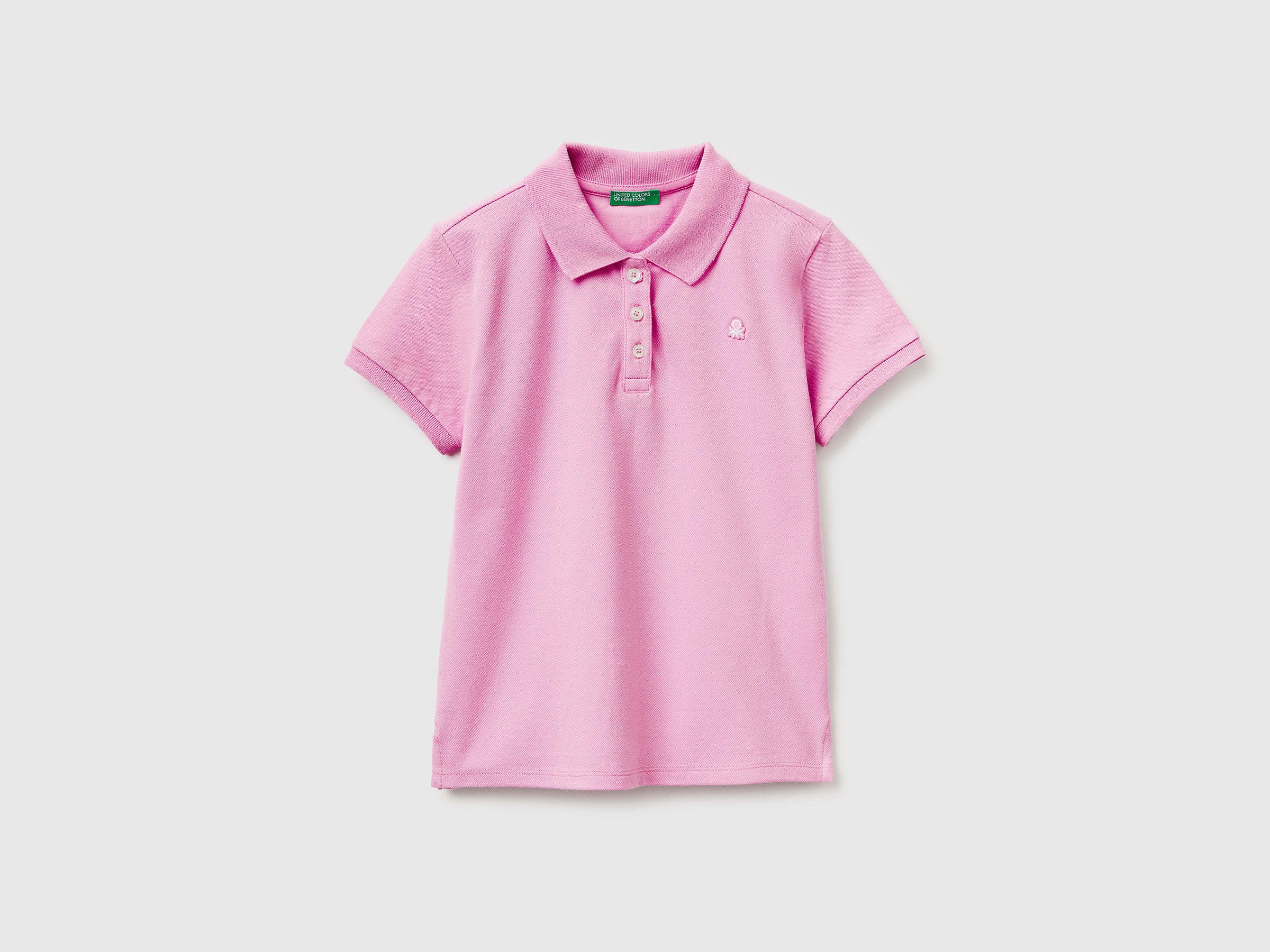 Short sleeve polo in cotton - ucb_image_FS