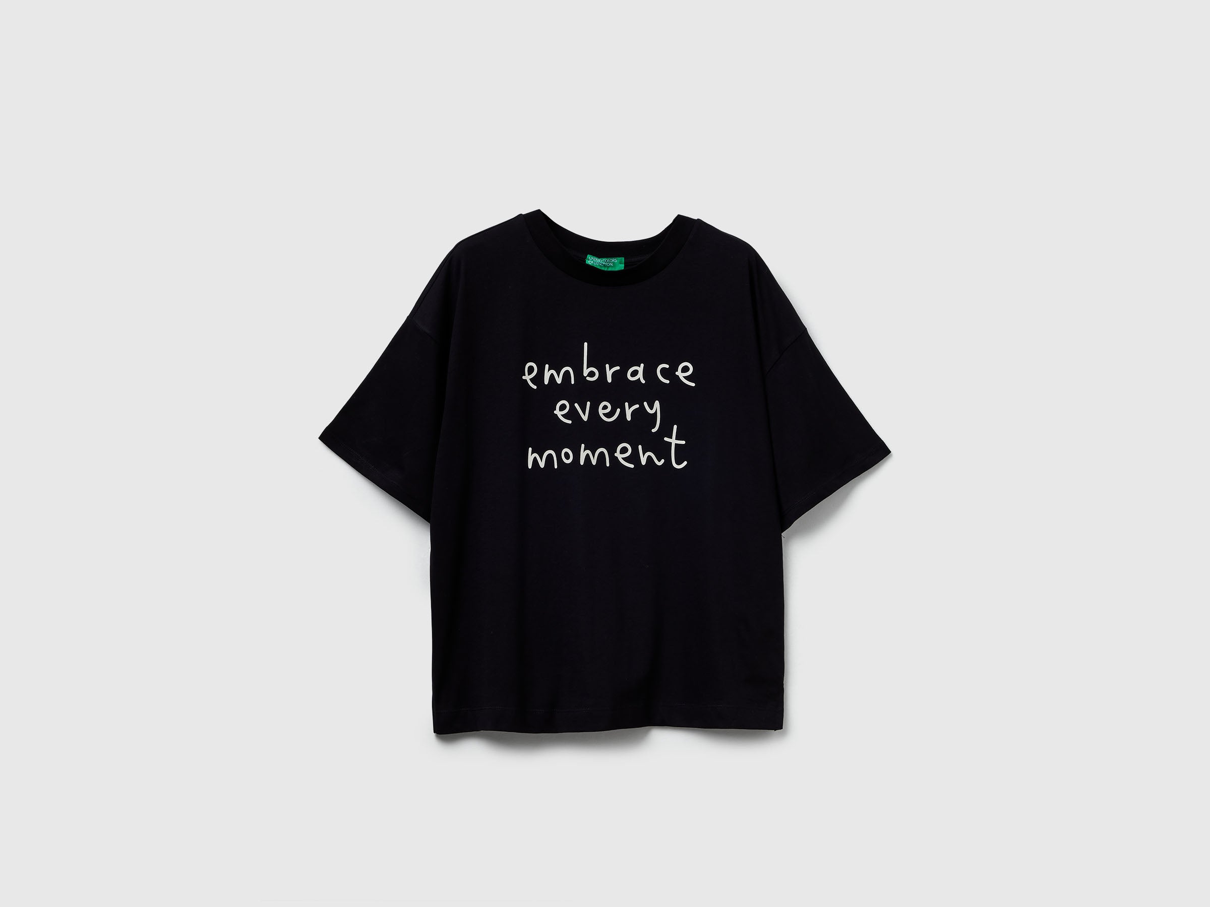 T-shirt com estampa slogan - ucb_image_FS