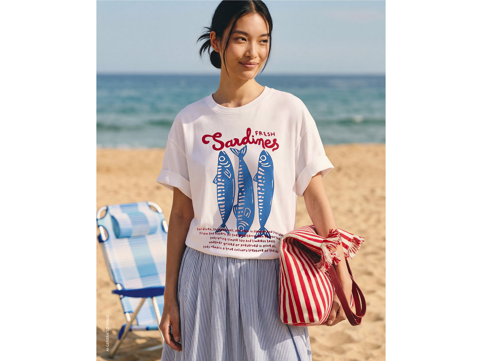Oversized T-shirt with print