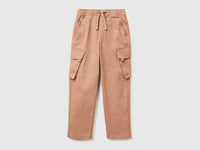 Stretch cotton cargo pants - ucb_image_FS