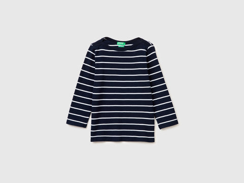 Striped t-shirt with boat neck - ucb_image_FS