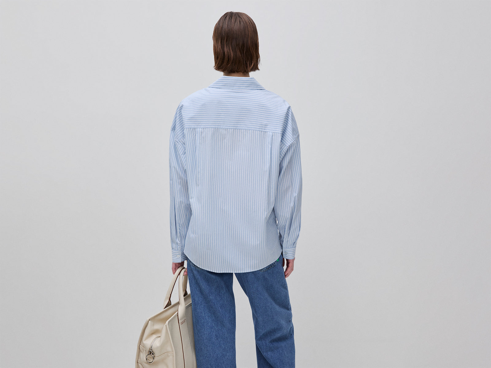 Camisa às riscas 100% algodão - ucb_image_B