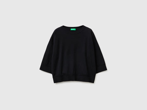Crew neck sweater in cotton and wool - ucb_image_FS
