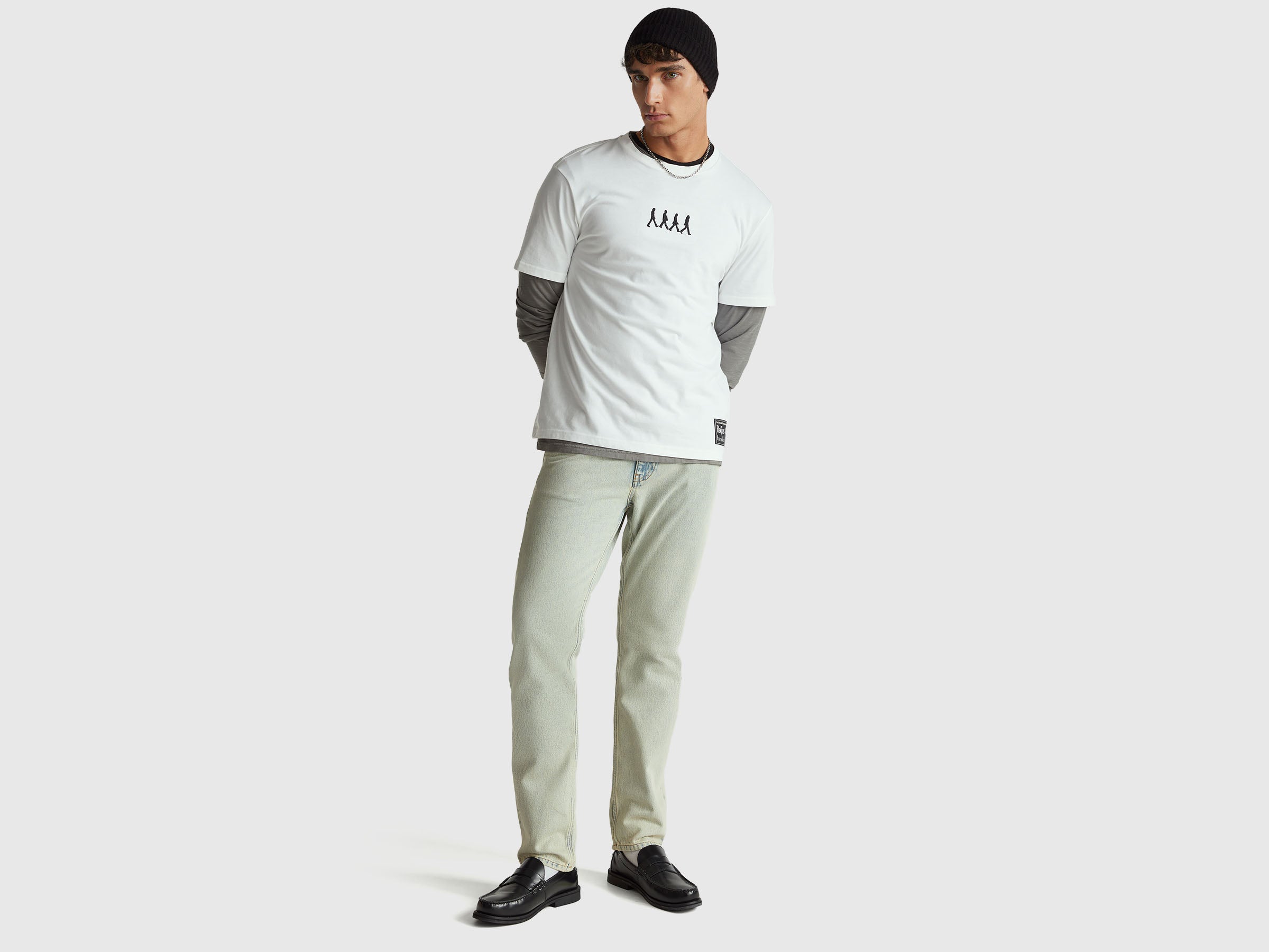 T-shirt com estampa "The Beatles" - ucb_image_FY