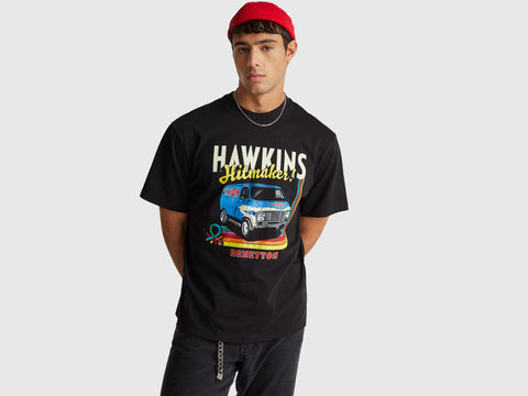T-shirt com estampa Stranger Things - ucb_image_F