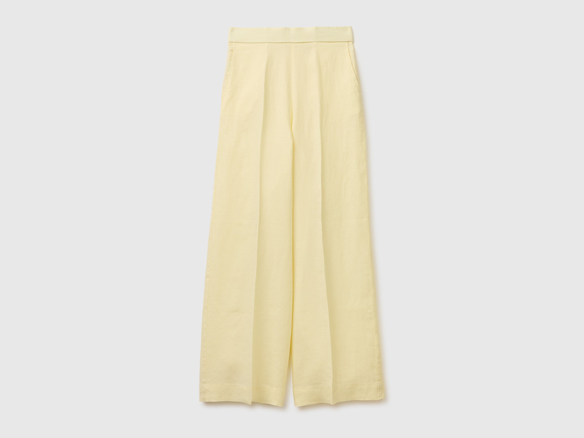 Palazzo trousers in pure linen - ucb_image_FS