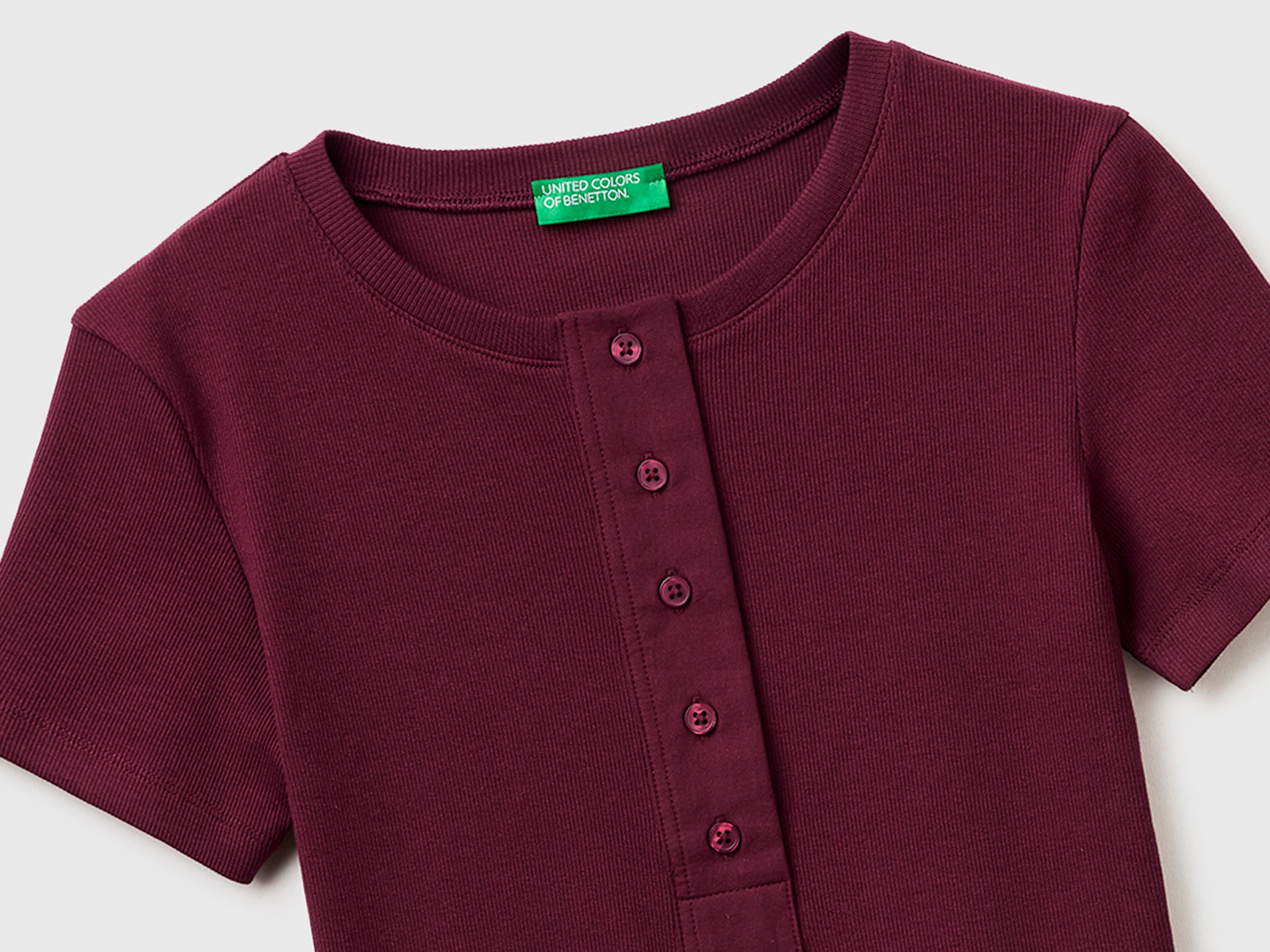 Ribbed henley T-shirt - ucb_image_DS1