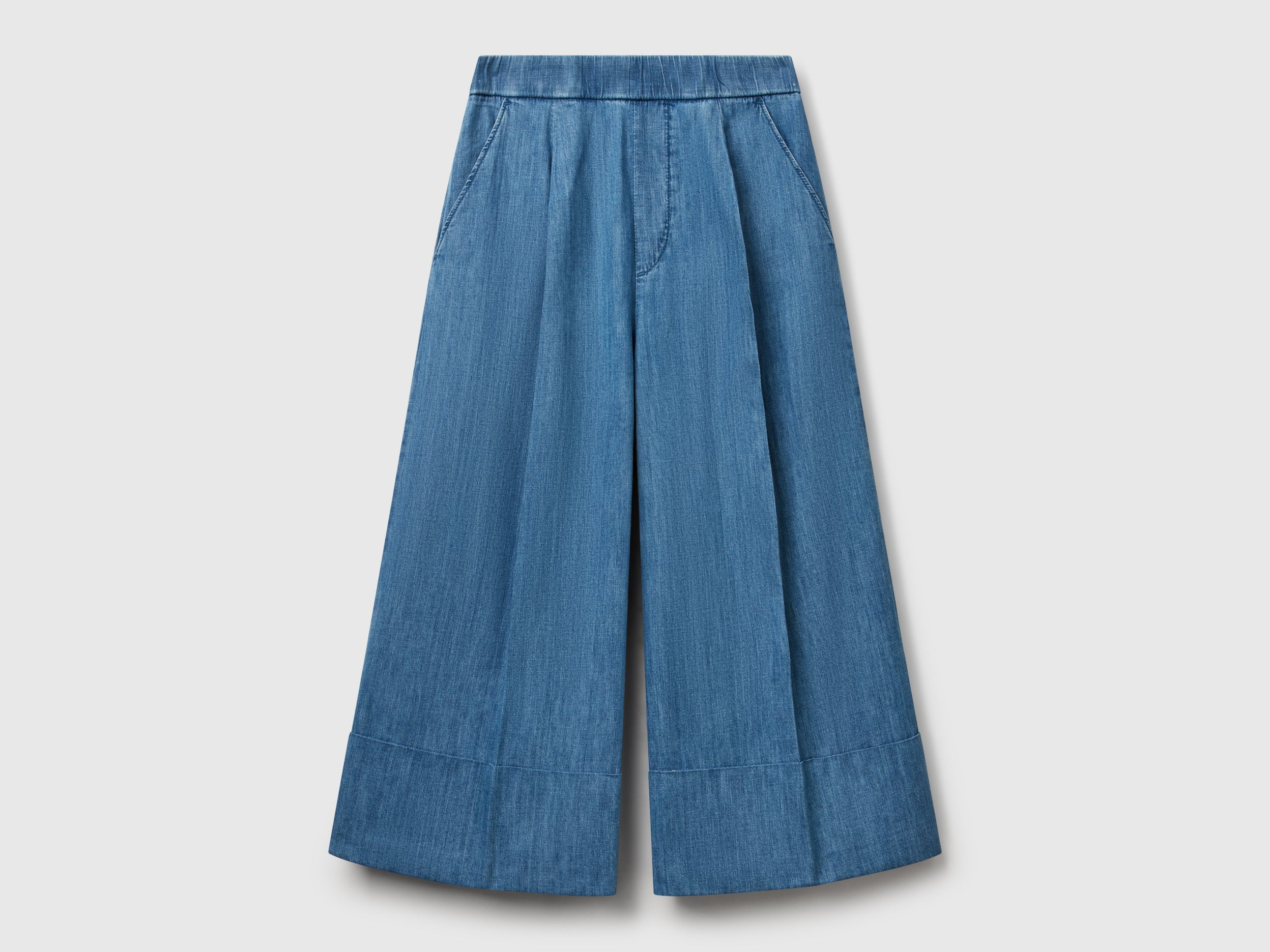 Cropped denim trousers - ucb_image_FS