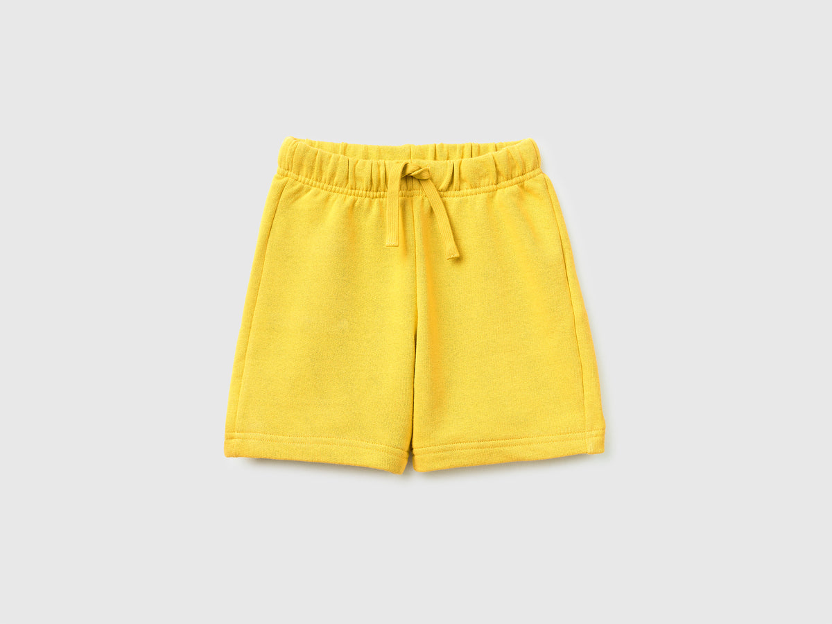 Cotton fleece bermuda shorts - ucb_image_FS