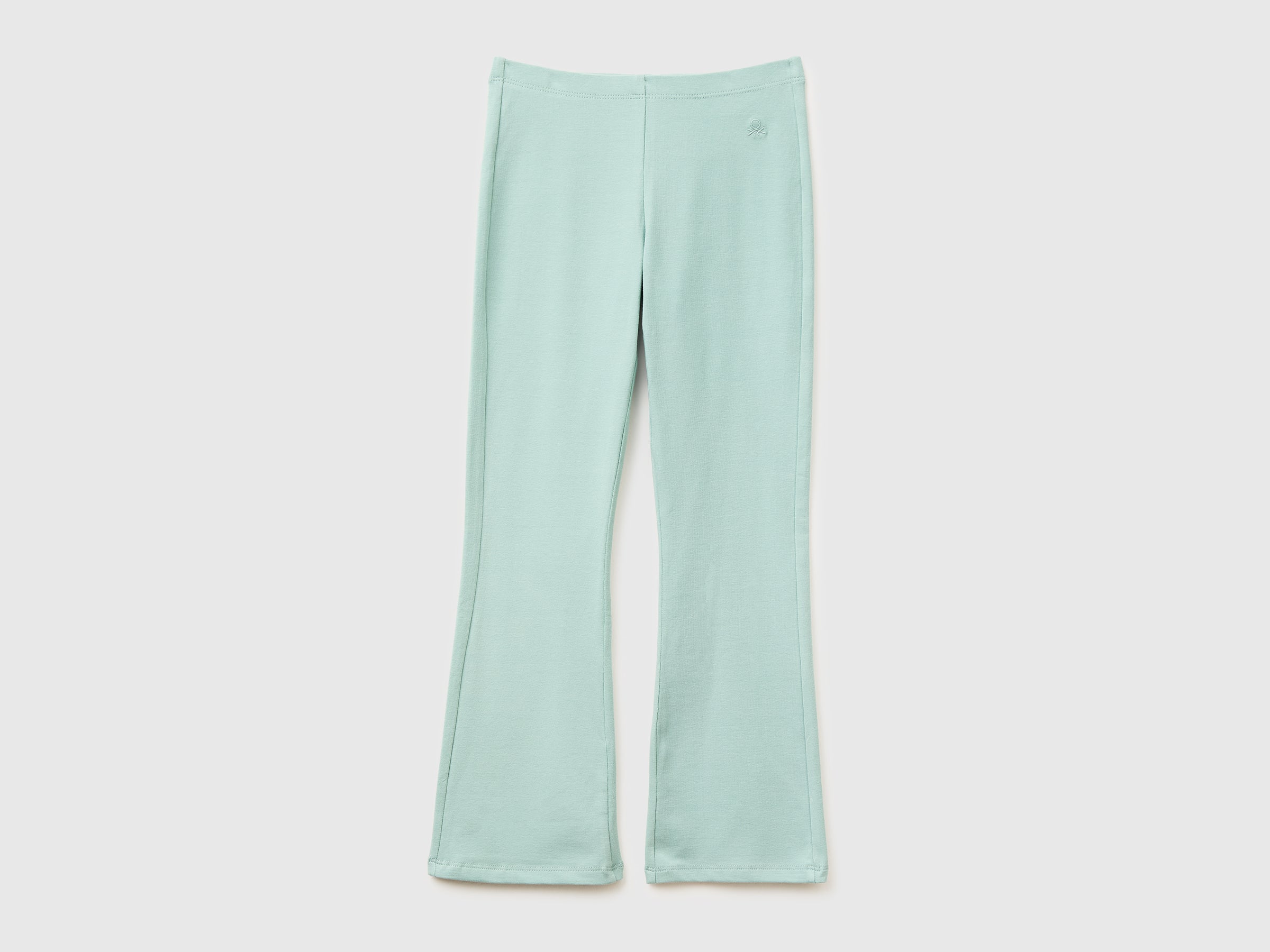 Stretch cotton flared leggings - ucb_image_FS