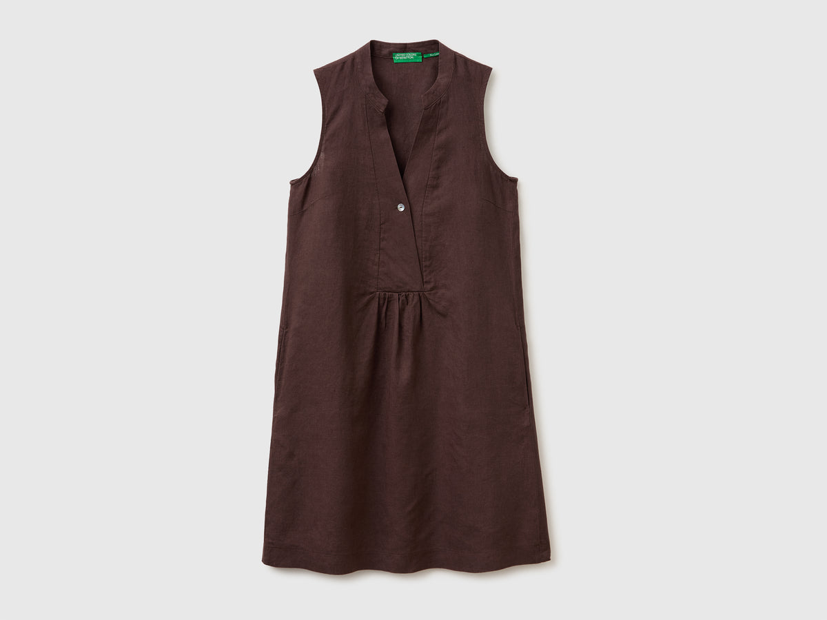 100% linen short dress - ucb_image_FS