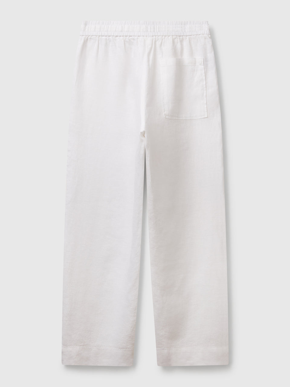 Trousers in pure linen with elastic - ucb_image_BS