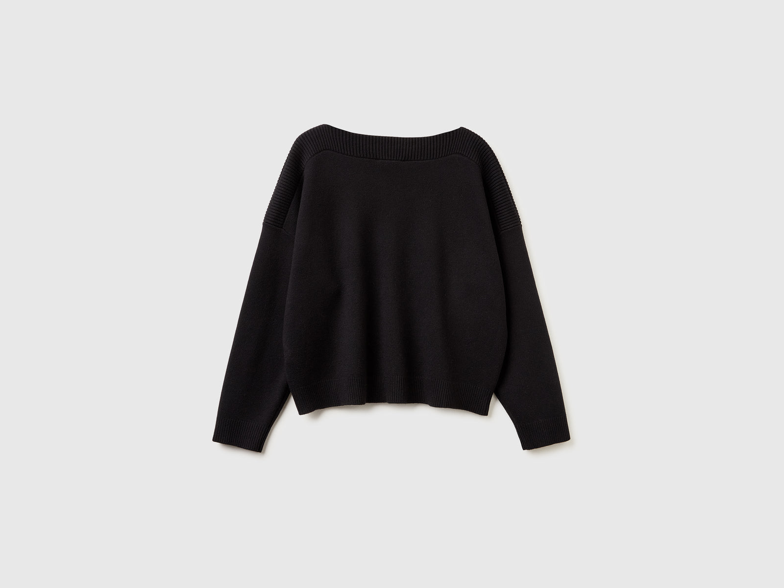 Boxy fit jacquard sweater - ucb_image_BS