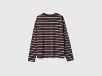 T-shirt às riscas com gola lurex - ucb_image_BS