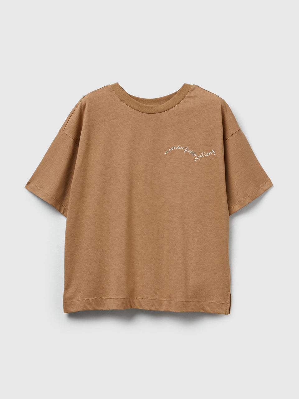 T-shirt com estampa slogan - ucb_image_FS