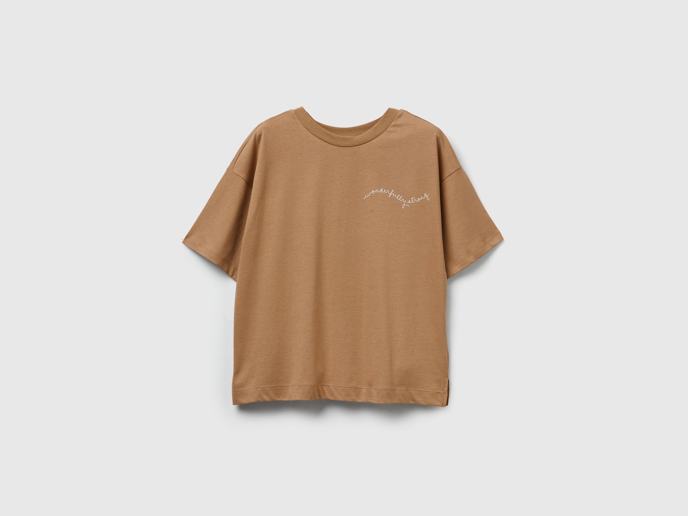 T-shirt com estampa slogan - ucb_image_FS