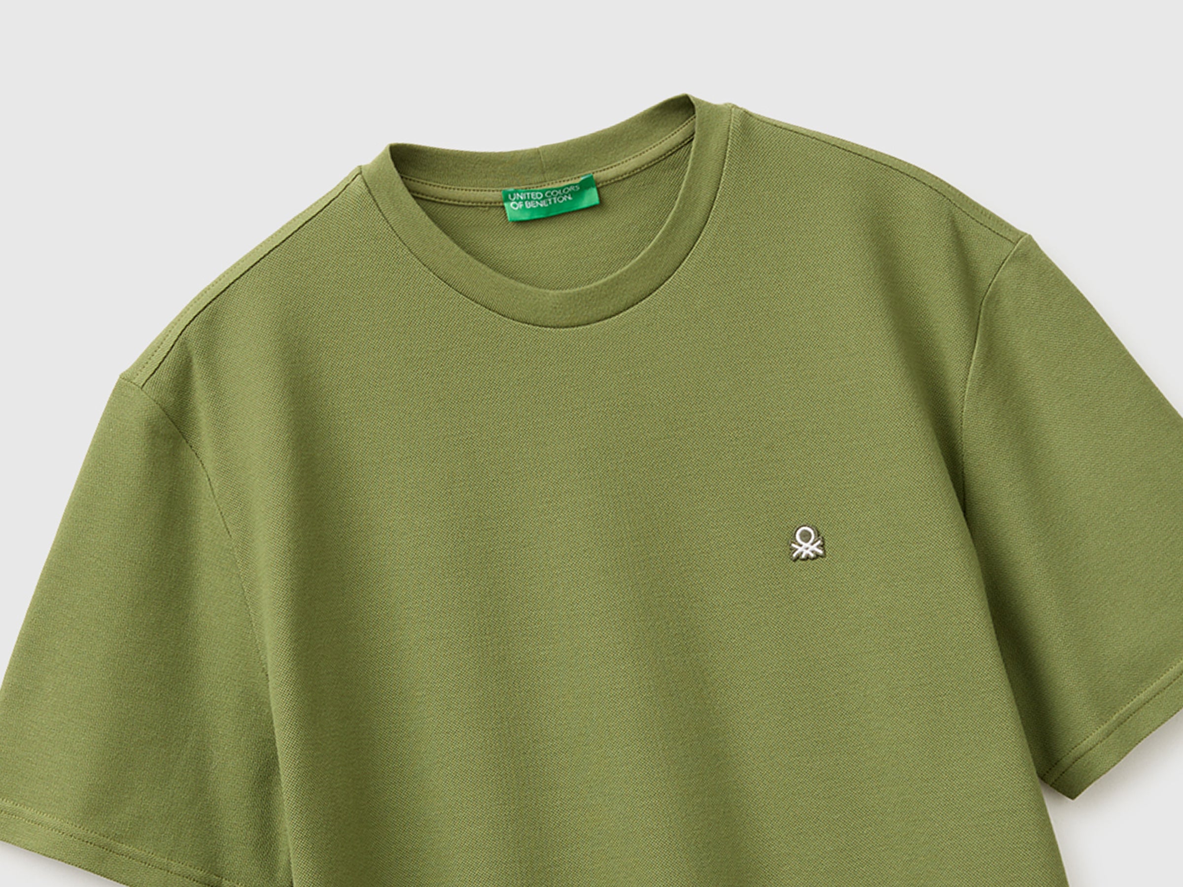 Organic cotton piquet T-shirt - ucb_image_FY