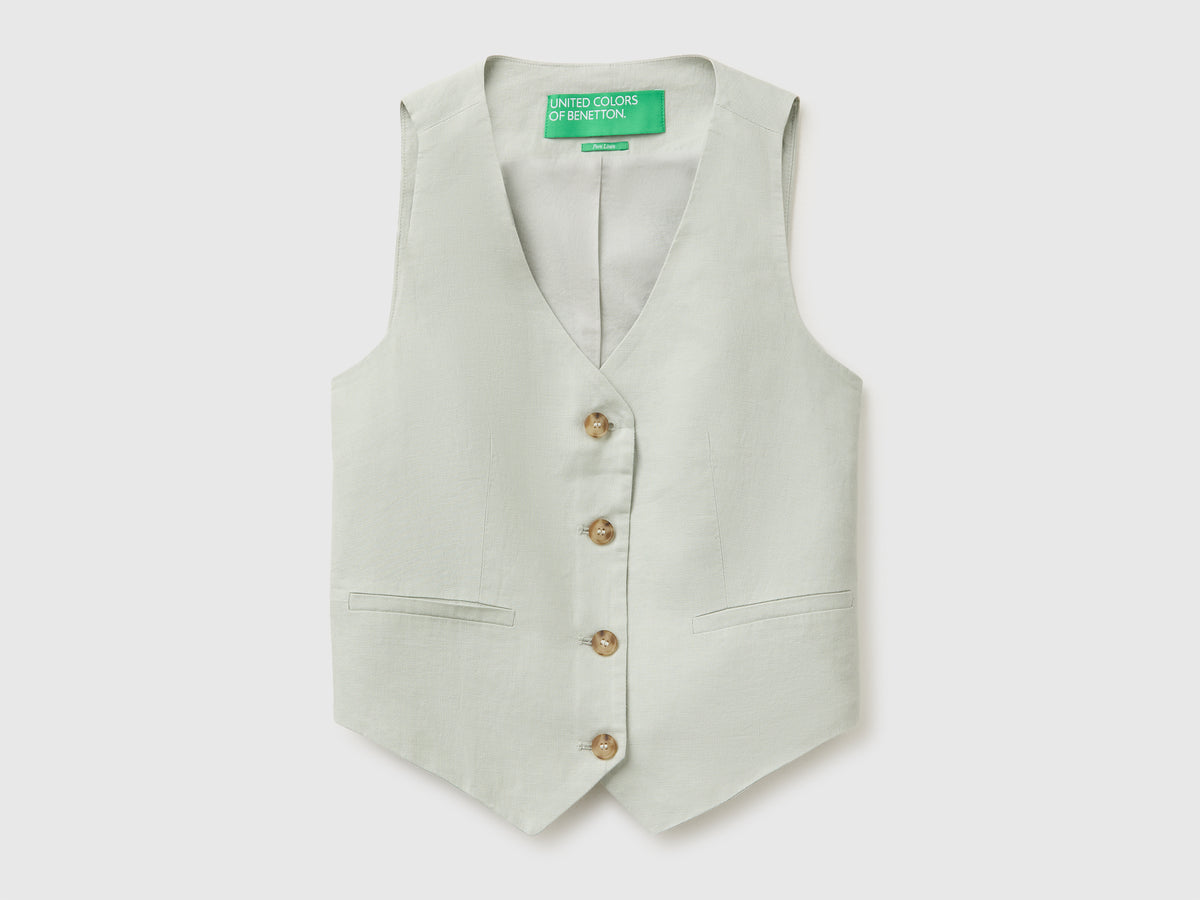 100% linen vest - ucb_image_FS