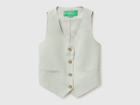 100% linen vest - ucb_image_FS