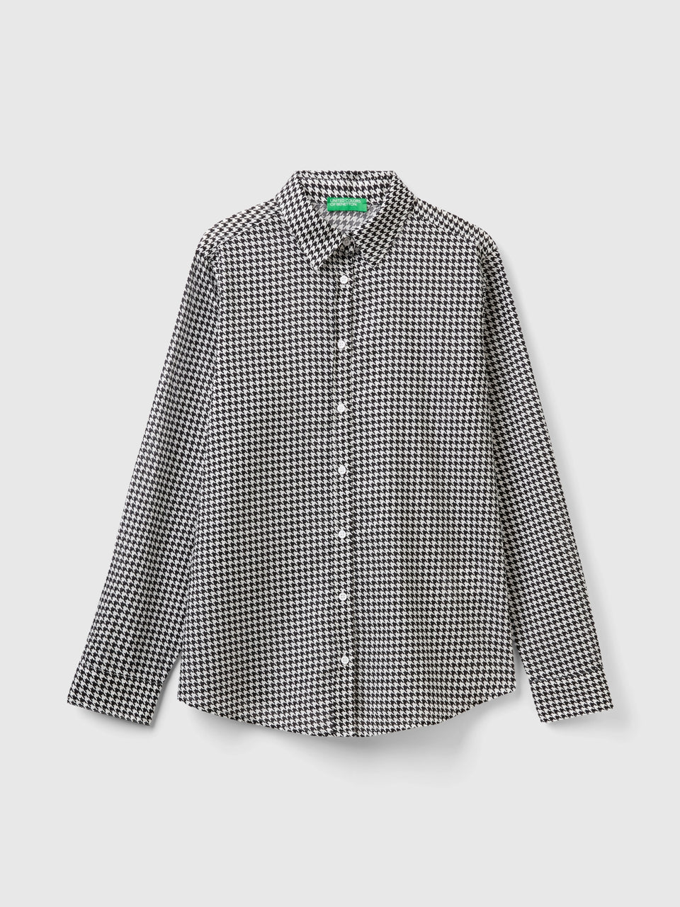 Camisa branca e preta pied-de-poule - ucb_image_FS