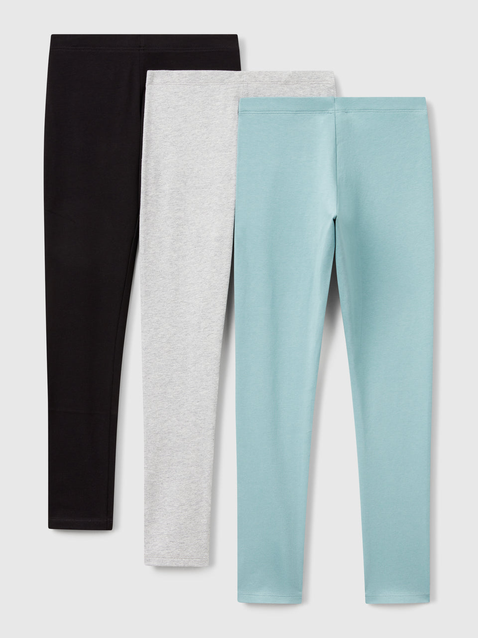 Três leggings em algodão stretch - ucb_image_BS