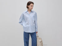 Camisa às riscas 100% algodão - ucb_image_F