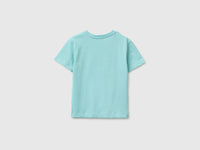 Organic cotton T-shirt with logo print - ucb_image_BS