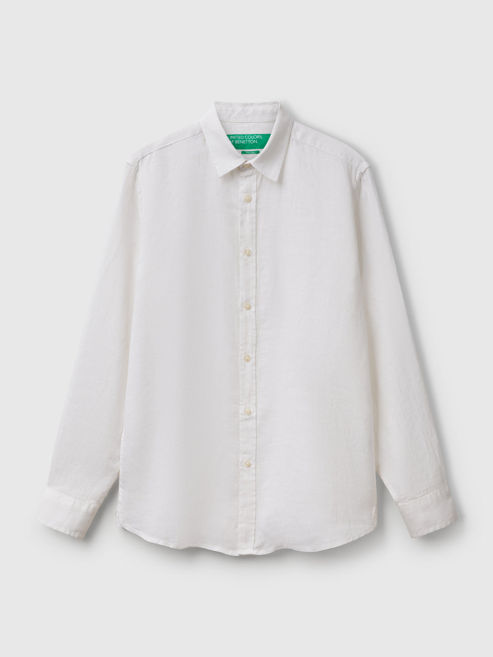 White shirt in pure linen - ucb_image_FS