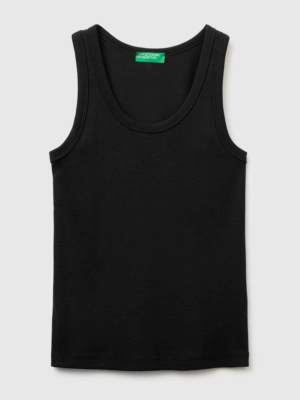 Wide-neck ribbed tank top - ucb_image_FS