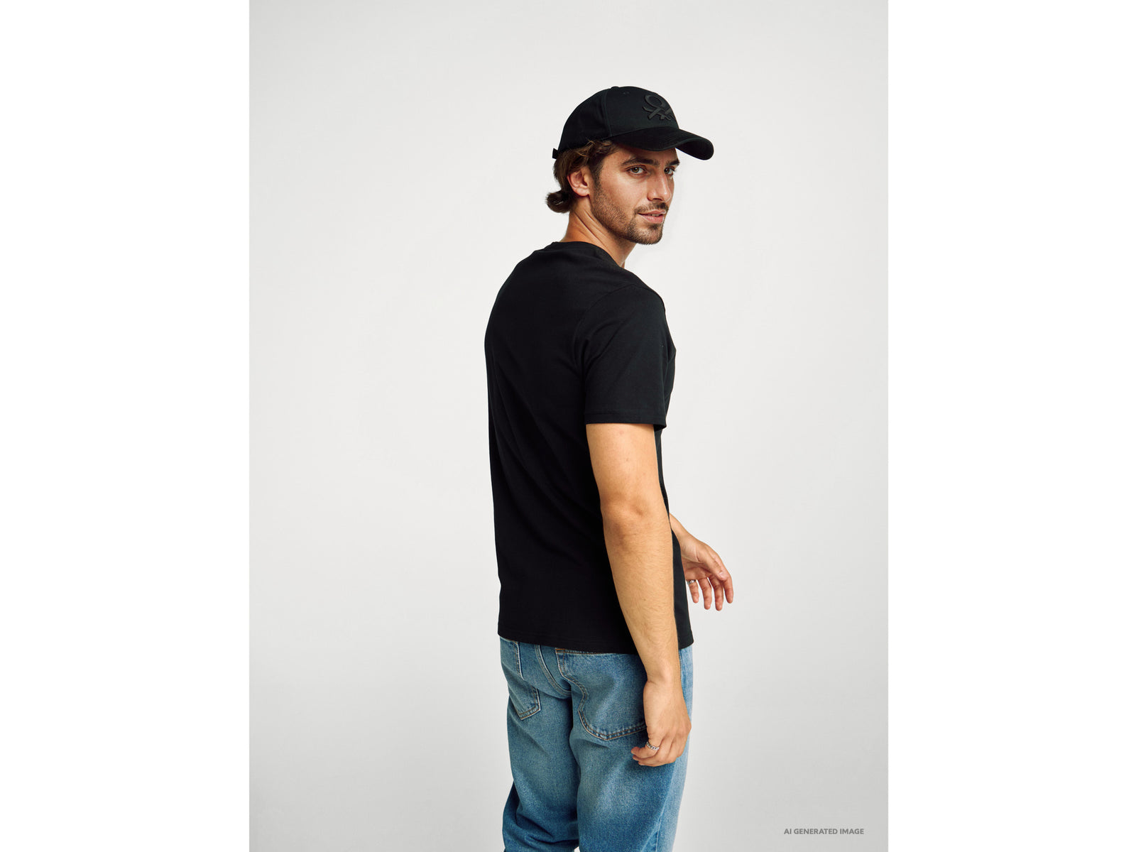 Long fiber cotton t-shirt