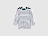 Striped t-shirt with boat neck - ucb_image_FS