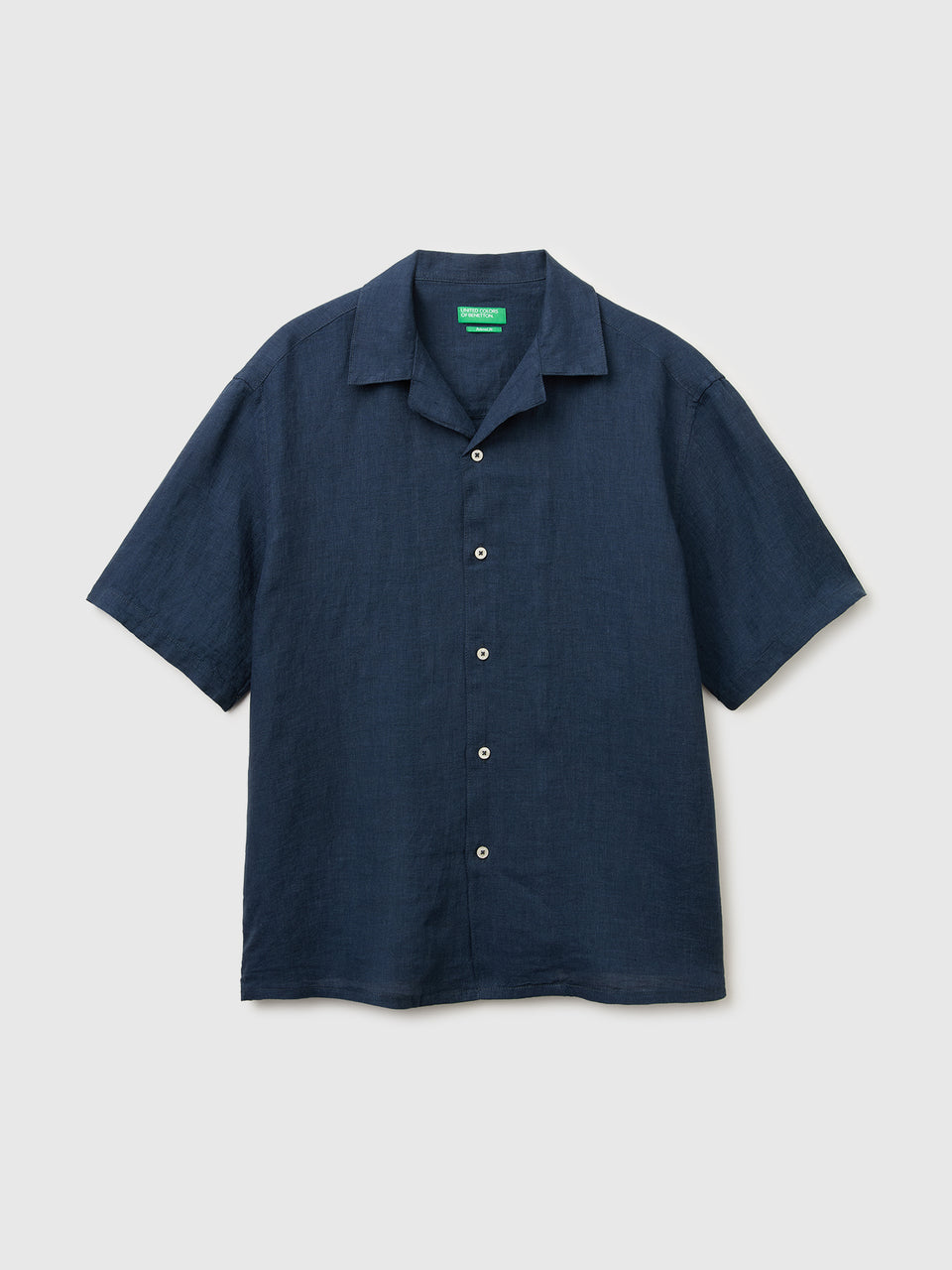 100% linen short-sleeved shirt - ucb_image_FS
