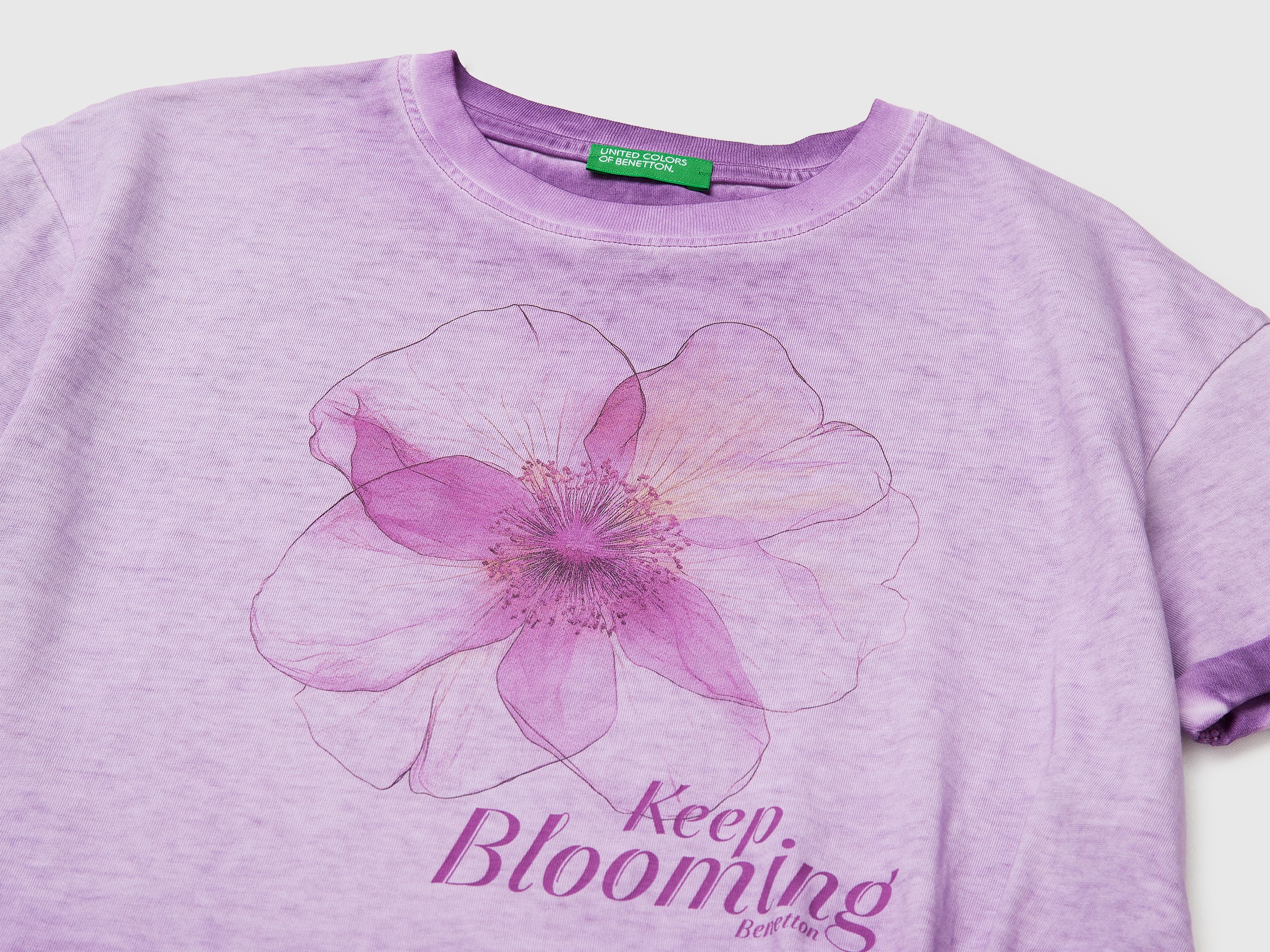 T-shirt with print and knot - ucb_image_DS1
