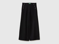 High-waisted trousers with buttons - ucb_image_FS