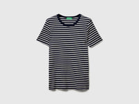 T-shirt de gola redonda às riscas - ucb_image_FS