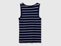 Striped tank top in pure cotton - ucb_image_BS