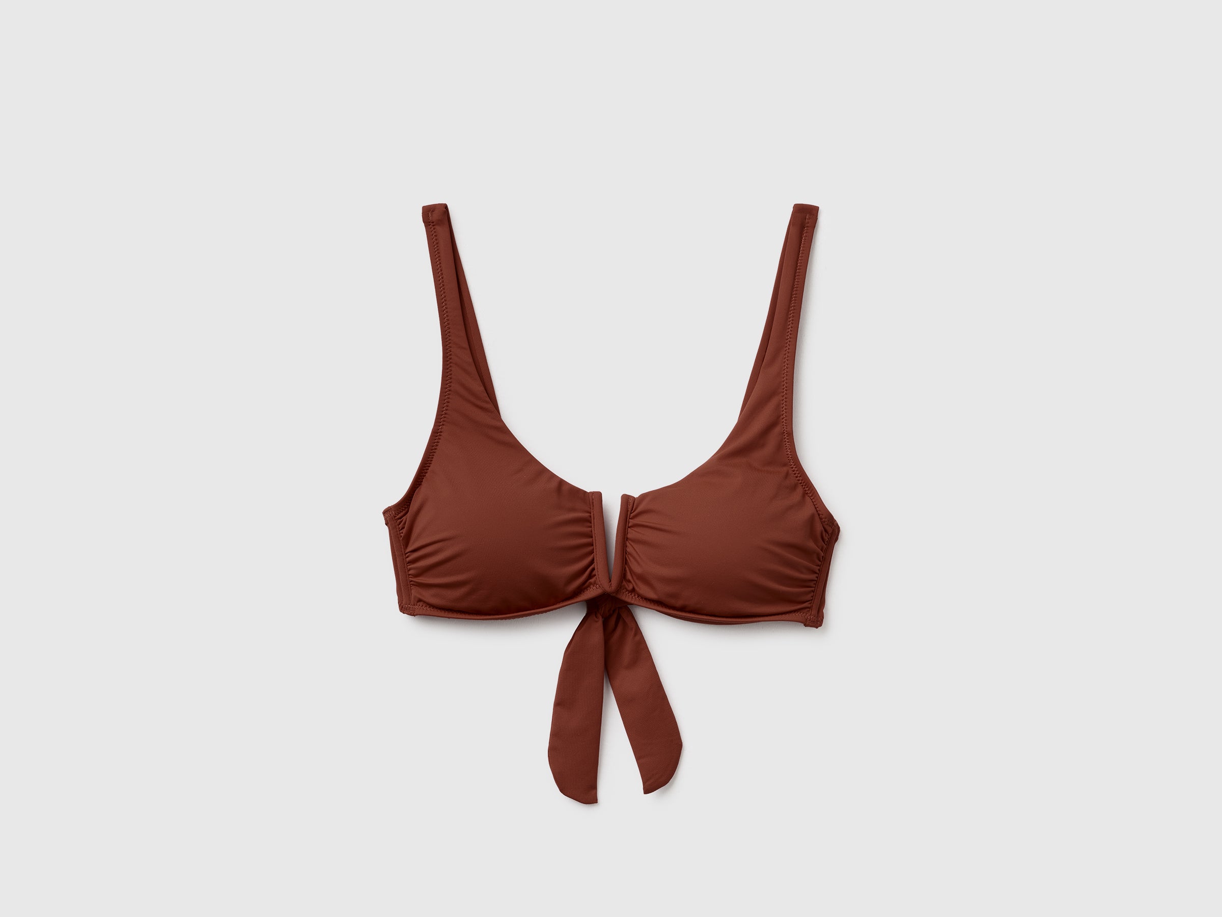 Brassiere de biquíni com padrão em V  - ucb_image_FS