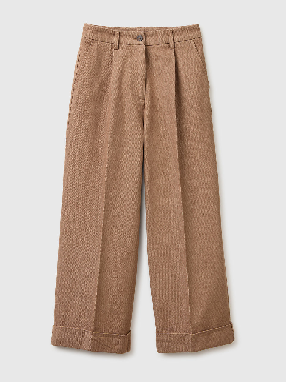 Wide trousers with cuffs - ucb_image_FS