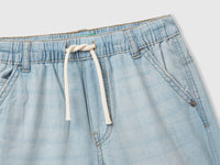 Bermuda shorts in chambray - ucb_image_DS1