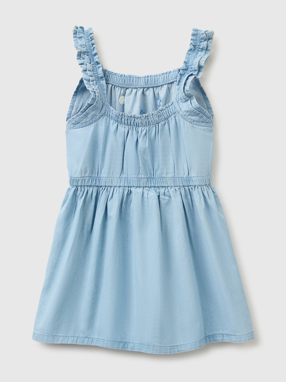 Chambray dress with embroidery - ucb_image_BS