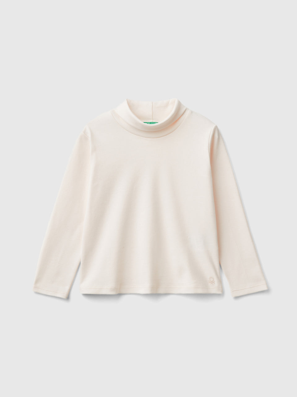 T-shirt de gola alta em algodão quente orgânico - ucb_image_FS